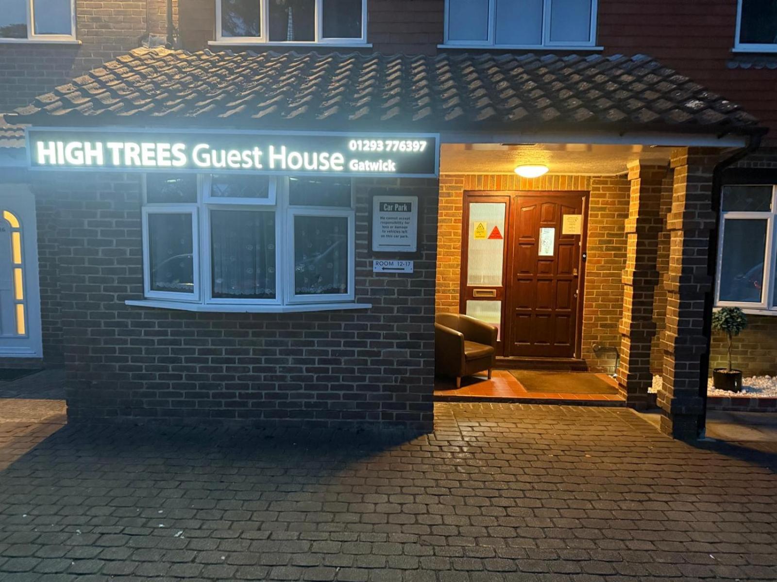 הורלי High Trees Guest House Gatwick מראה חיצוני תמונה
